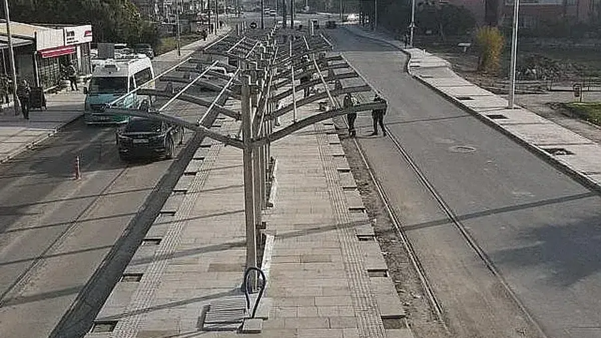 Çiğli Tramvay hattına elektrik veriliyor