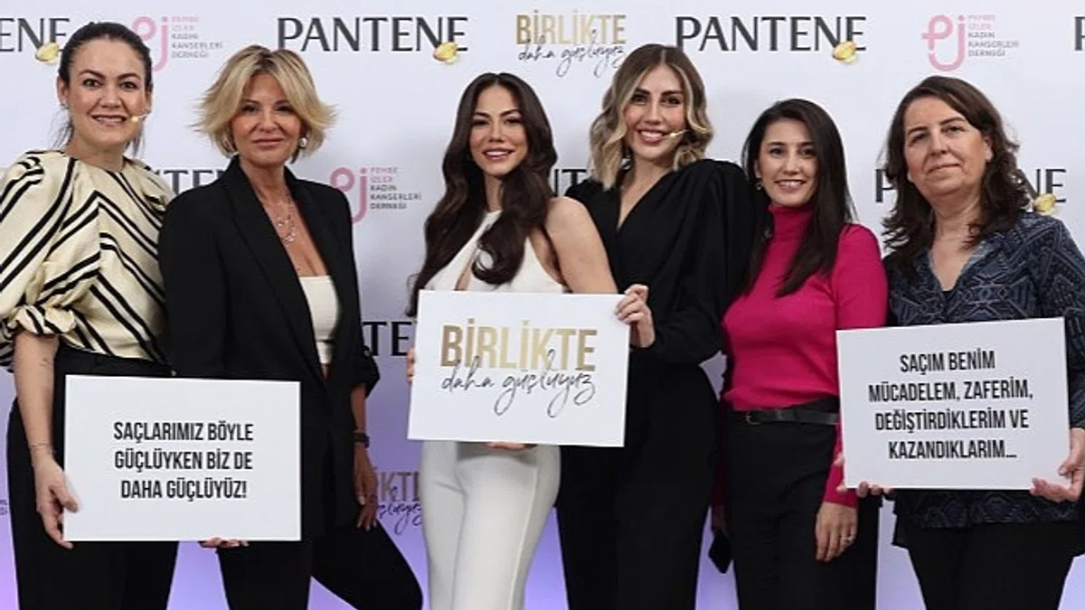 Pantene ve Pİ Kadın Kanserleri Derneği, Bir Kez Daha "Birlikte Daha Güçlüyüz' Dedi!