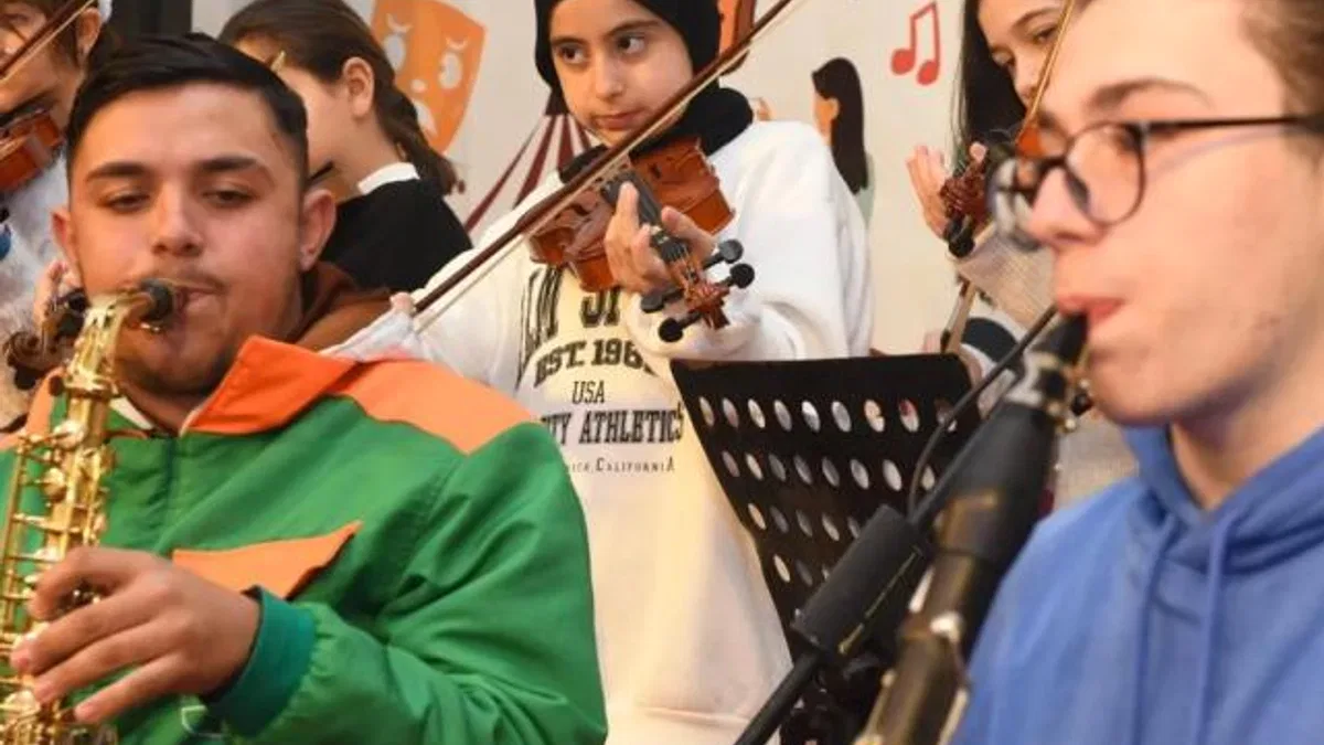 Bursa'da Gençlik Orkestrası ve Korosu’ndan öğrencilere tatil konseri