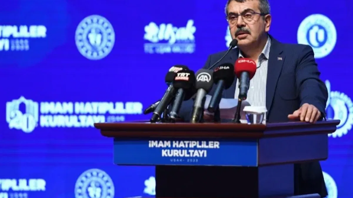 Bakan Tekin'den 'İmam Hatip' vurgusu