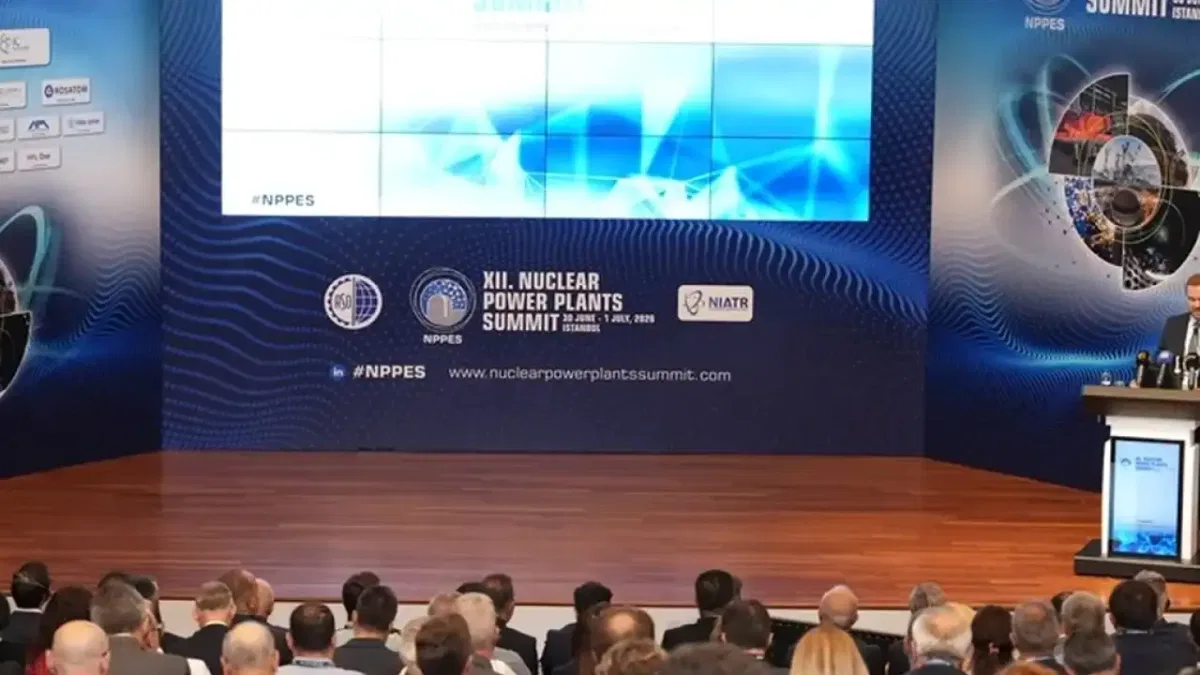 12. Nükleer Santraller Zirvesi İstanbul'da başladı... Hedef 2053'e kadar 20 GW nükleer güç