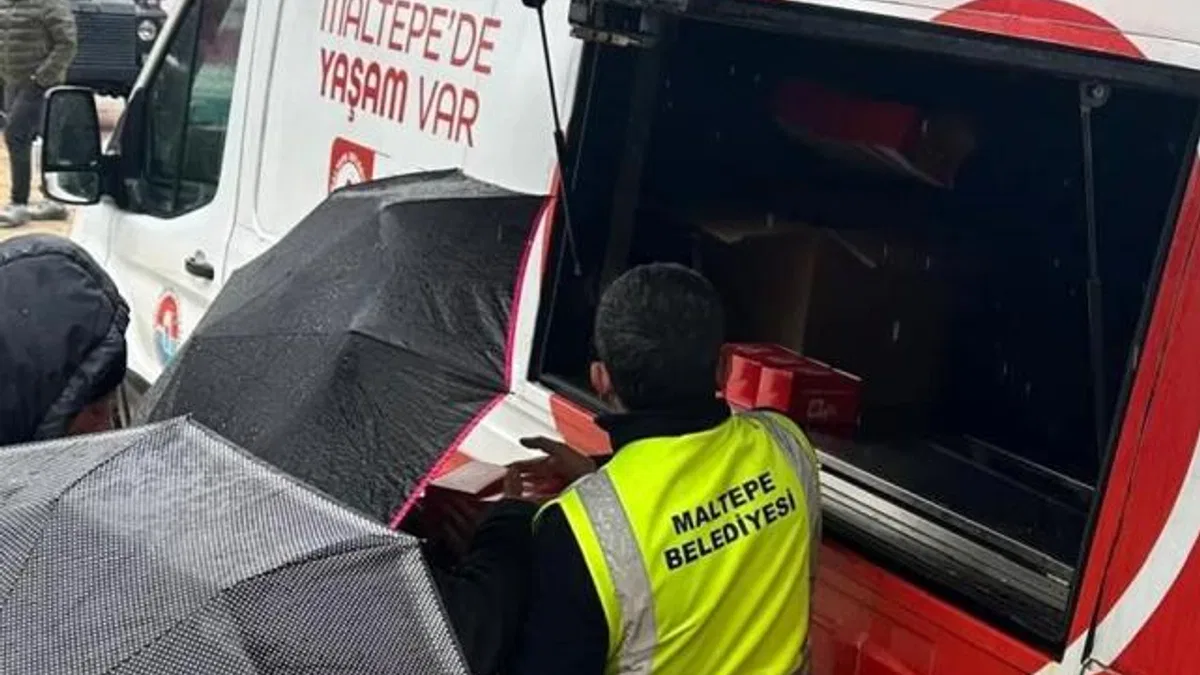İstanbul Maltepe'den kandil simidi ikramı