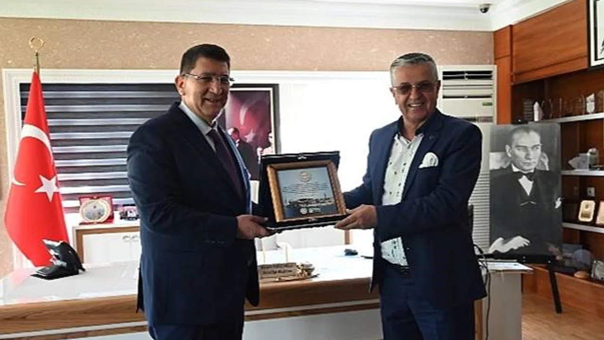 AESOB Başkanı Dere, Kemer Belediyesi'nde