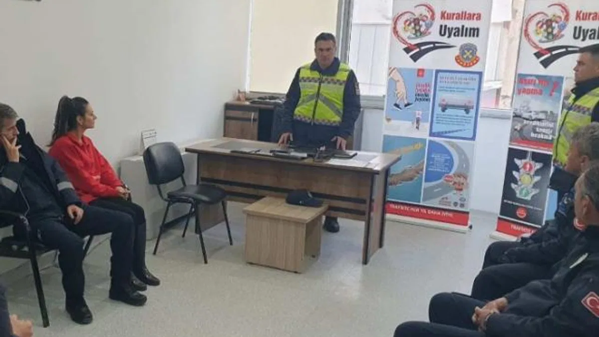 Edirne'de Jandarma'dan Zabıta'ya eğitim