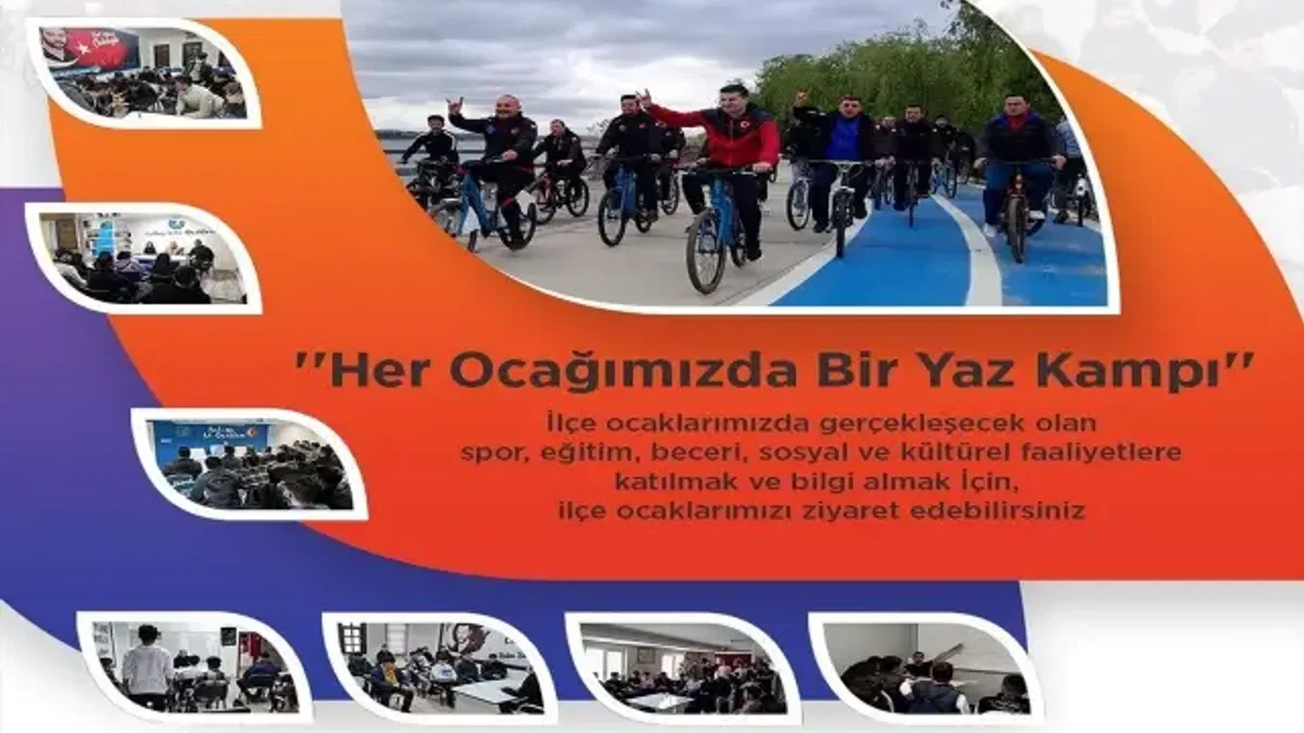 Beypazarı'nda 'Her ocağımızda bir yaz kampı' kampanyası başlatıldı
