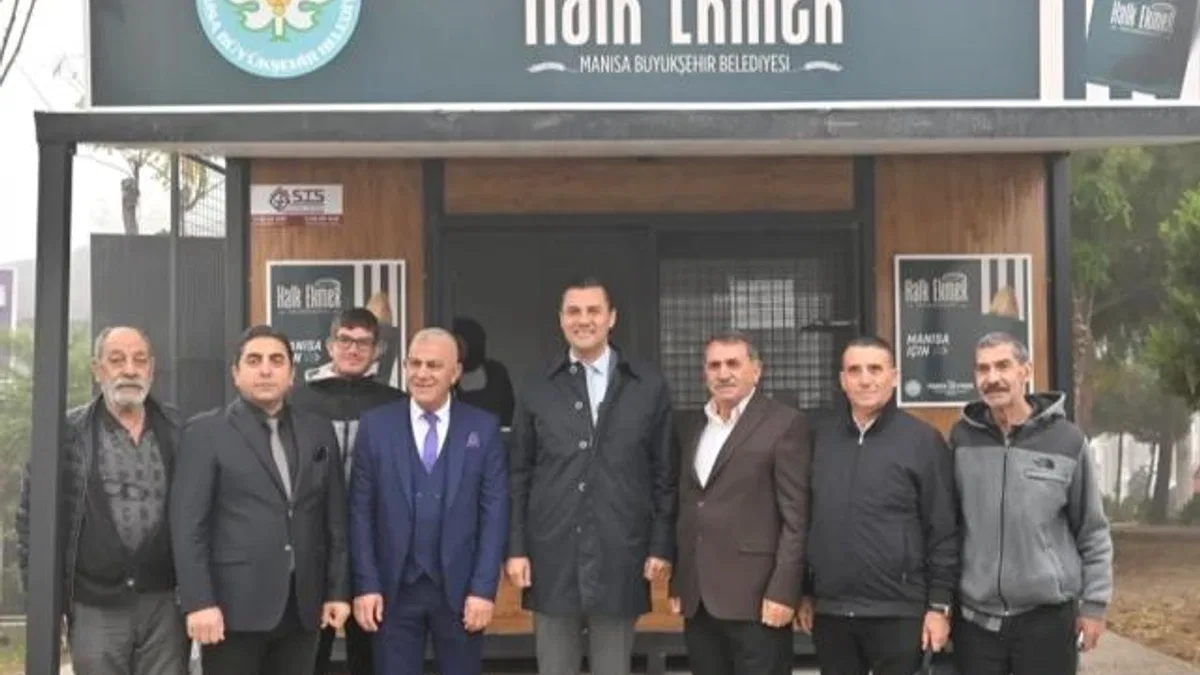 Manisa'da yeni Halk Ekmek büfesi