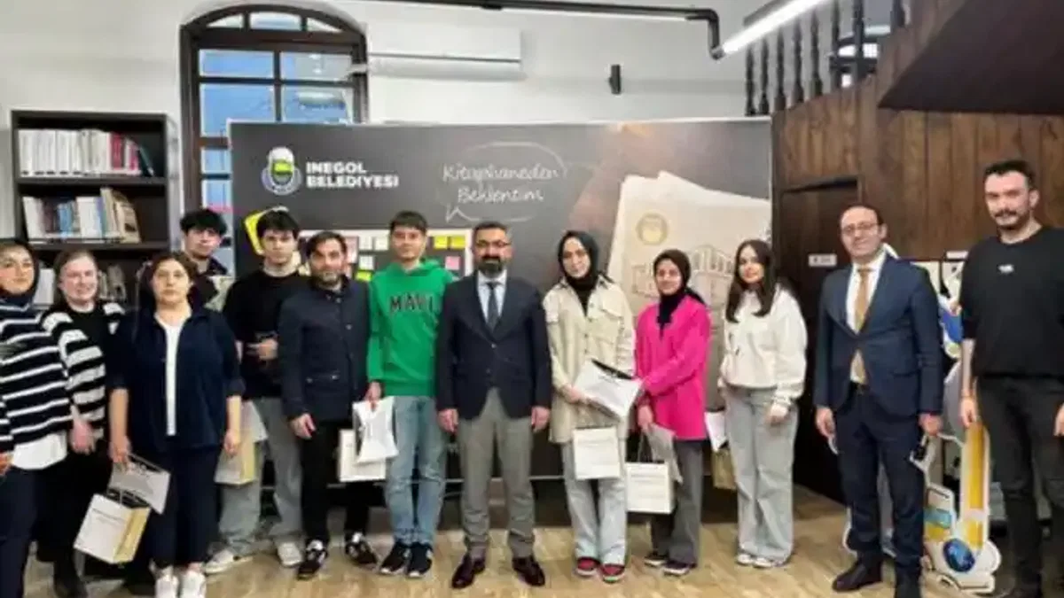 İnegöl'de Nöbetçi Kitaphanelerin ‘En’leri belli oldu