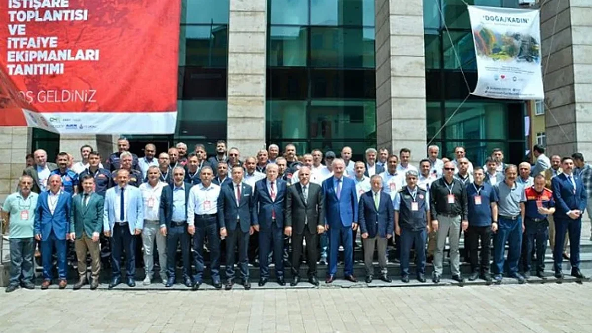İtfaiye Teşkilatları Trabzon'da buluştu