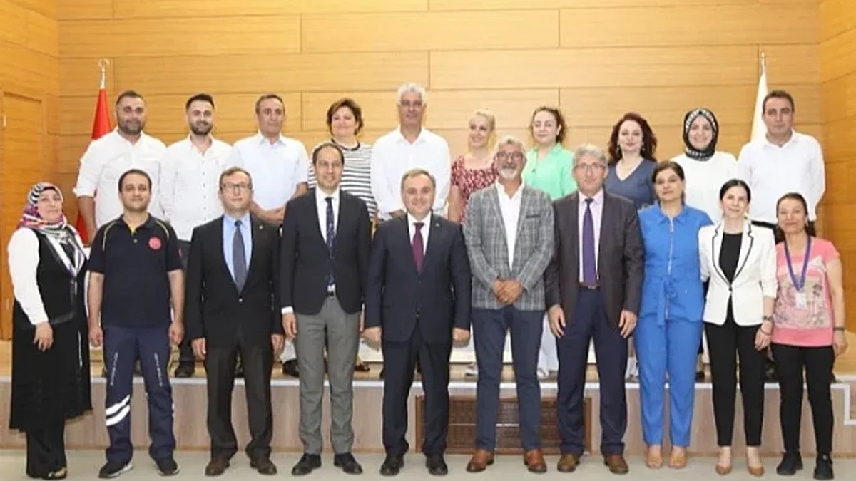 ERÜ'den İl Sağlık Müdürlüğü'ne teşekkür