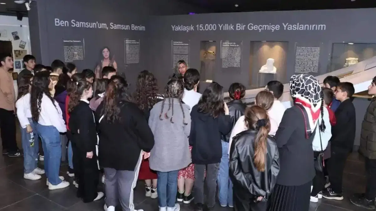Samsun'da müzelere ziyaretçi akını