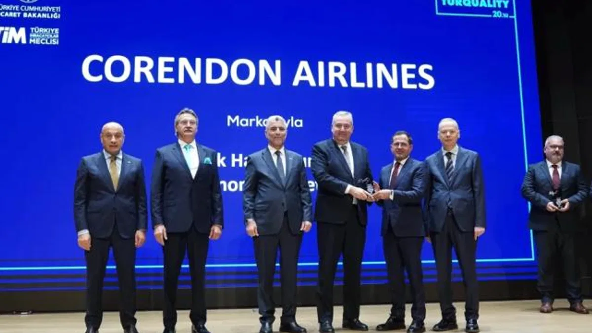 Corendon Airlines, Turquality® Programında İki Ödülün Sahibi Oldu