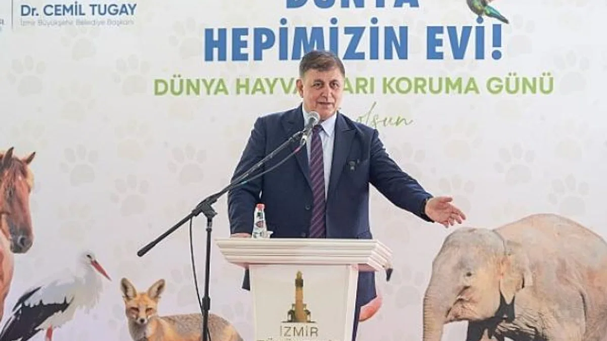 Dünya Hayvanları Koruma Günü'nde Başkan Tugay'dan çağrı "Asla mücadeleden vazgeçmeyelim"