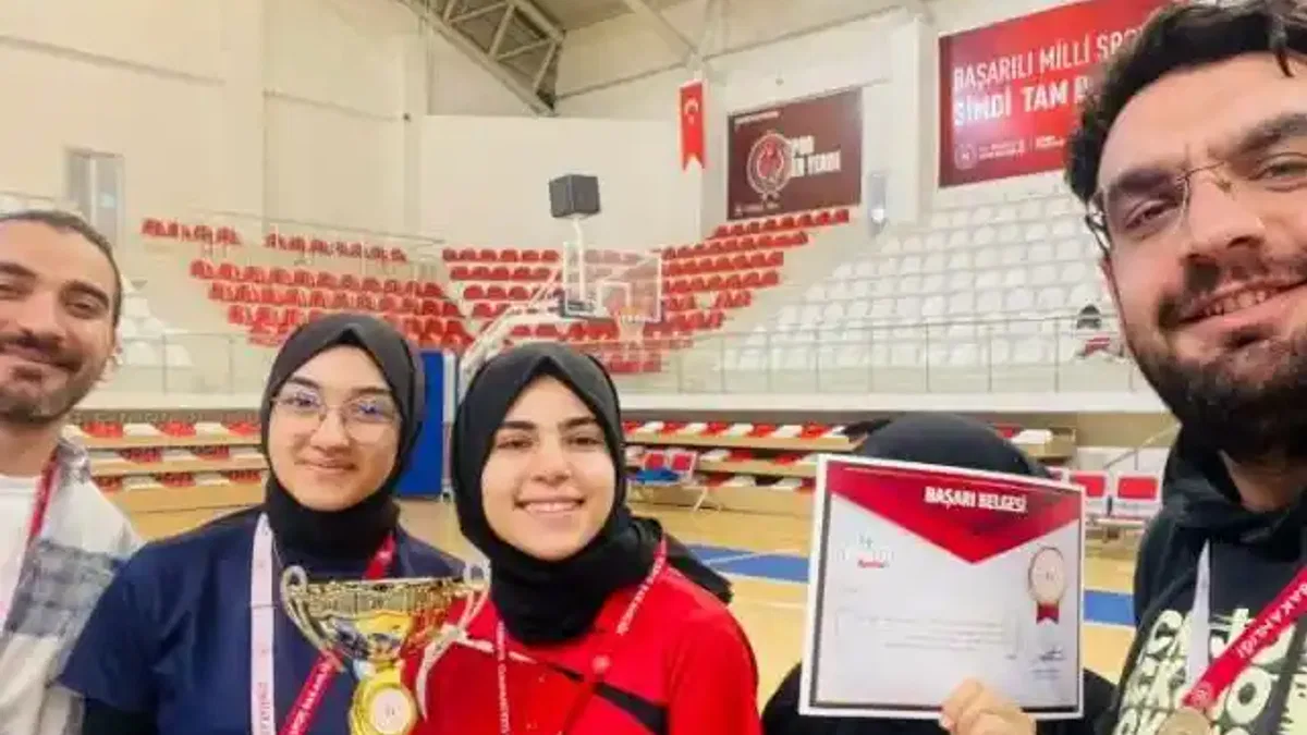 Mardinli kızlar bölge şampiyonu oldu