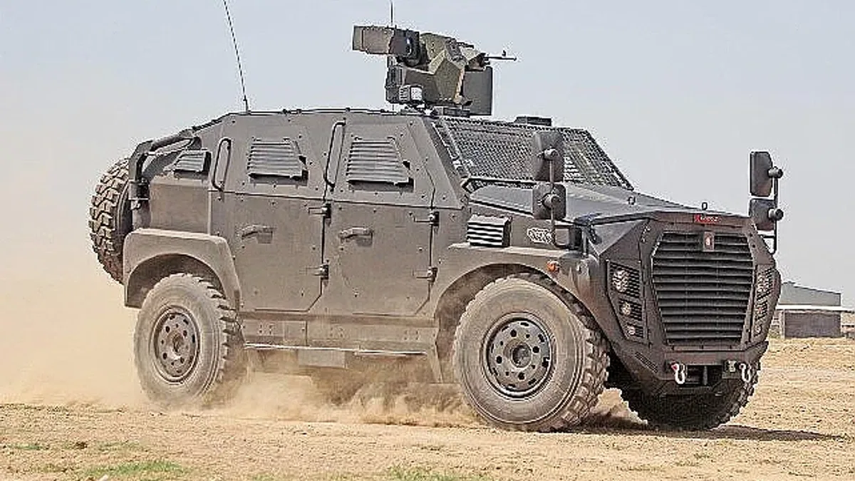 Katmerciler Zırhlı Araçlarıyla IDEF'23 Savunma Fuarında