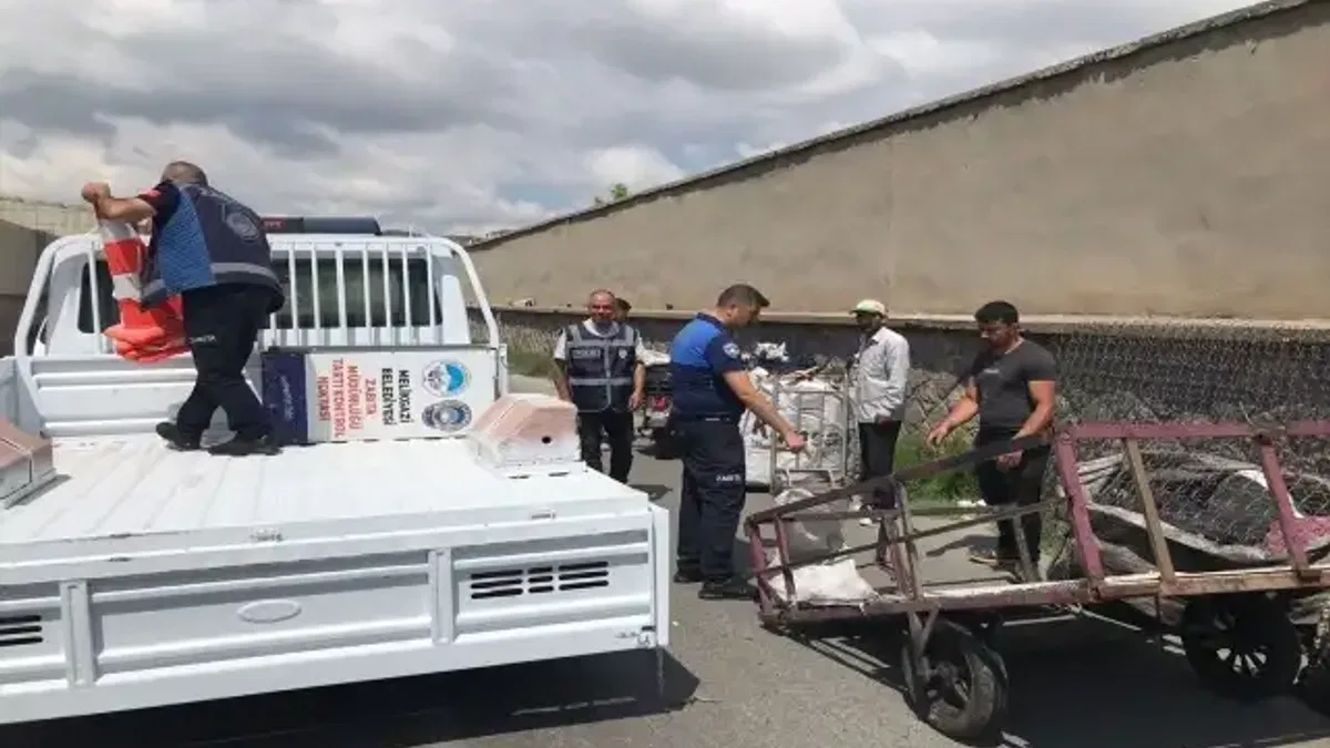 Kayseri'de polis ve zabıta ekiplerinin katılımıyla asayiş uygulaması yapıldı