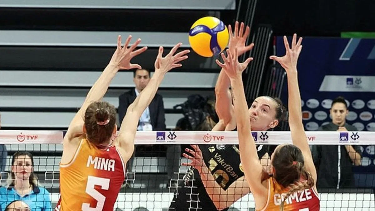 Vakıfbank 3-0 Galatasaray (MAÇ SONUCU-ÖZET) G.Saray'ı geçen Vakıfbank yarı finalde!