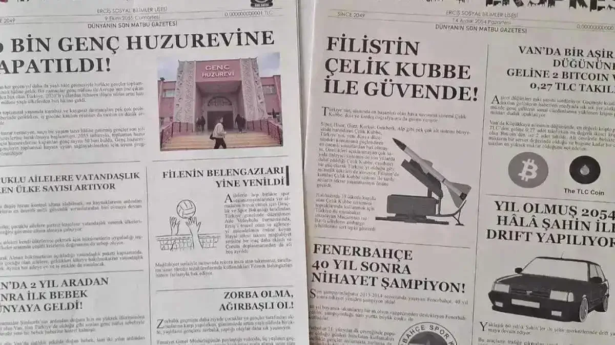 Geleceğin manşetlerini atıp birinci oldular
