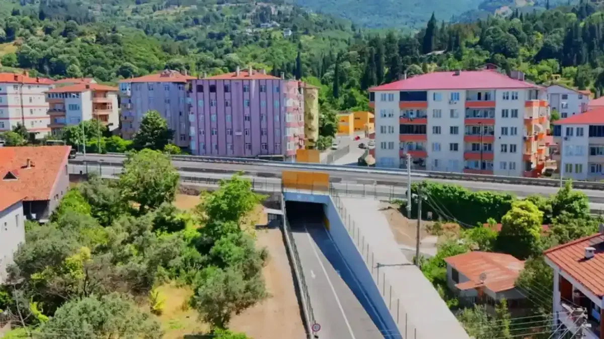 Kocaeli Gölcük Ulaşlı Alt Geçidi ile trafikte yeni dönem