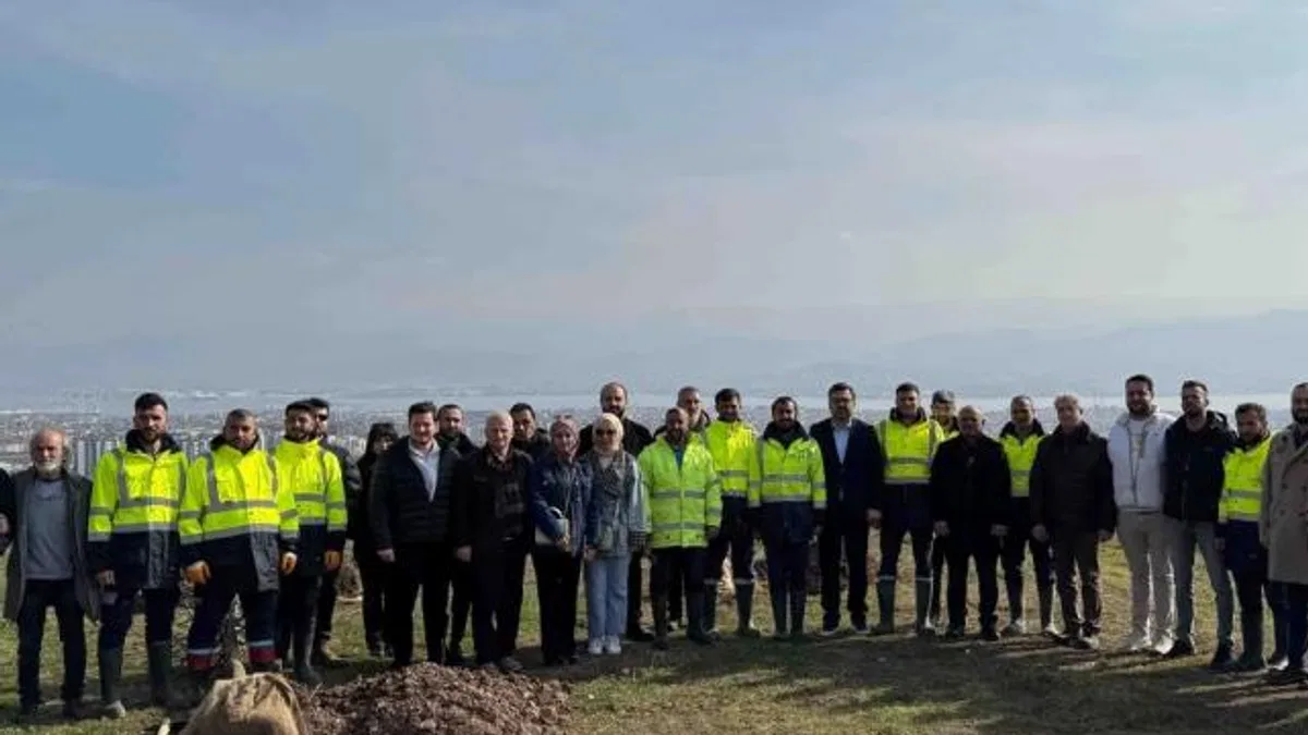 Kocaeli'de 1 Mart anısına hatıra ormanı oluşturuldu