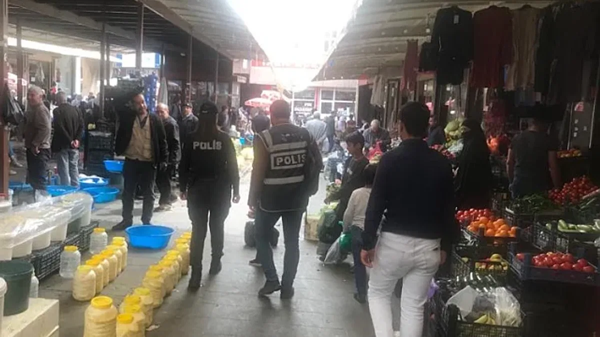 Diyarbakır Ergani'de güvenlik ve huzur devriyesi