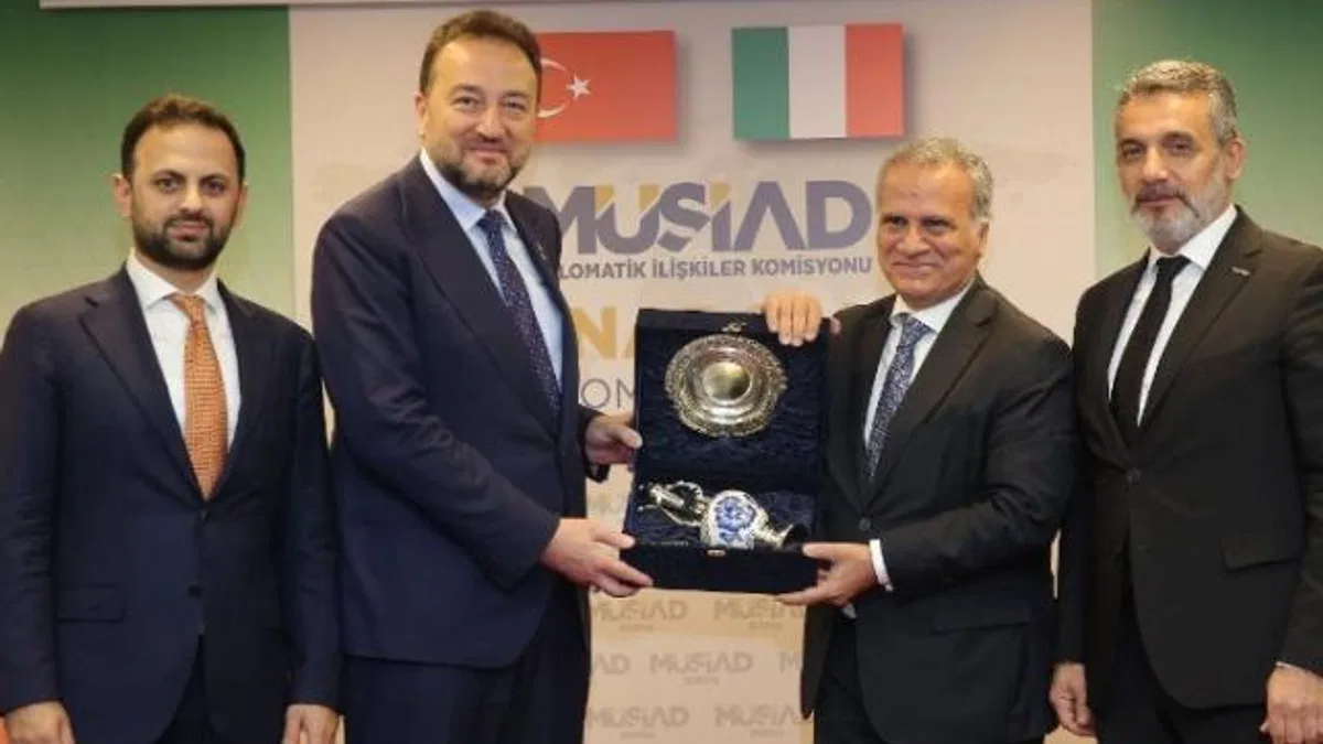 MÜSİAD İtalya ile Bursa'da ticari diplomasi köprüsü kurdu