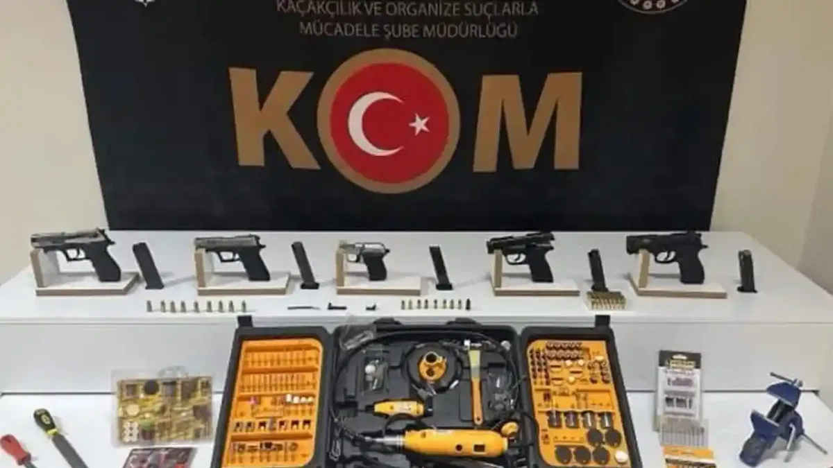 Elazığ'da silah ticaretine operasyon!