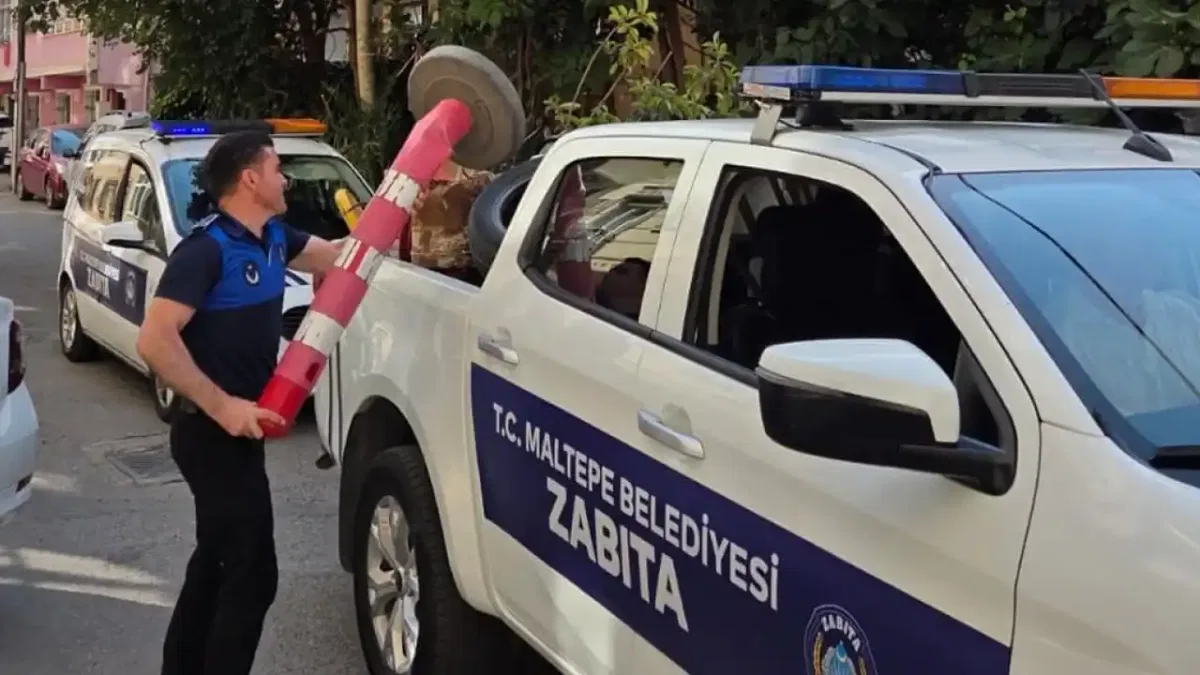 Maltepe'de kapsamlı kaldırım işgali denetimi