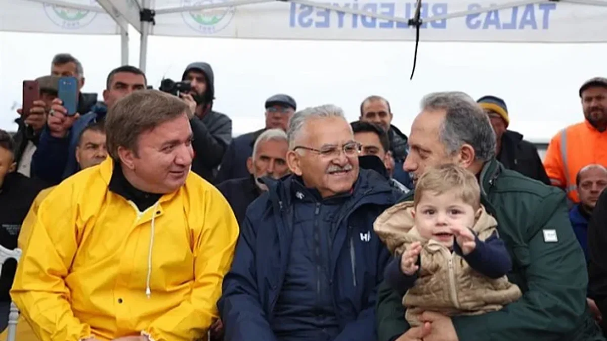 Kayseri Talas Elbistan'a şehir kurdu