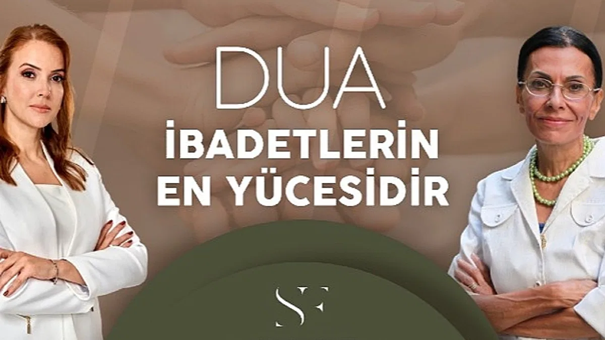 "Dua İbadetlerin En Yücesidir." Simge Fıstıkoğlu Cemalnur Sargut İle Konuştu.