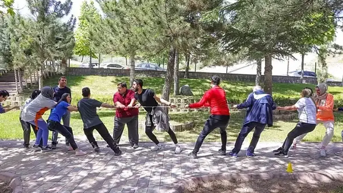 Nevşehir'de eğlence engel tanımadı
