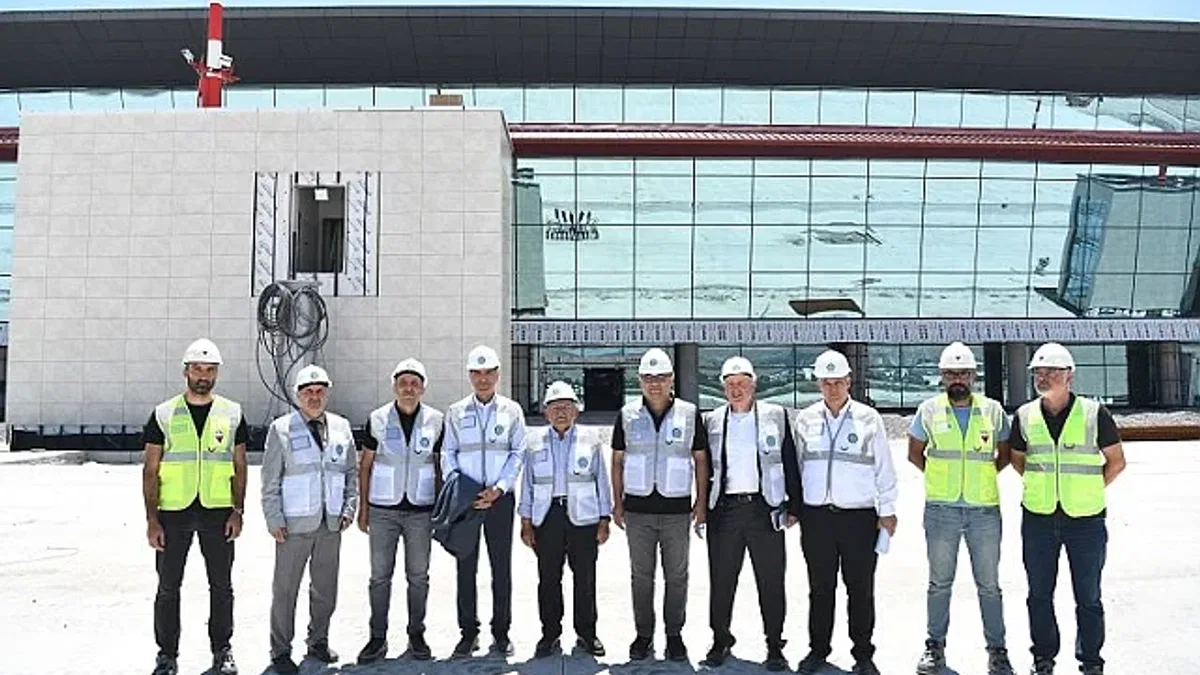 Kayseri Havalimanı'nda yeni terminal heyecanı