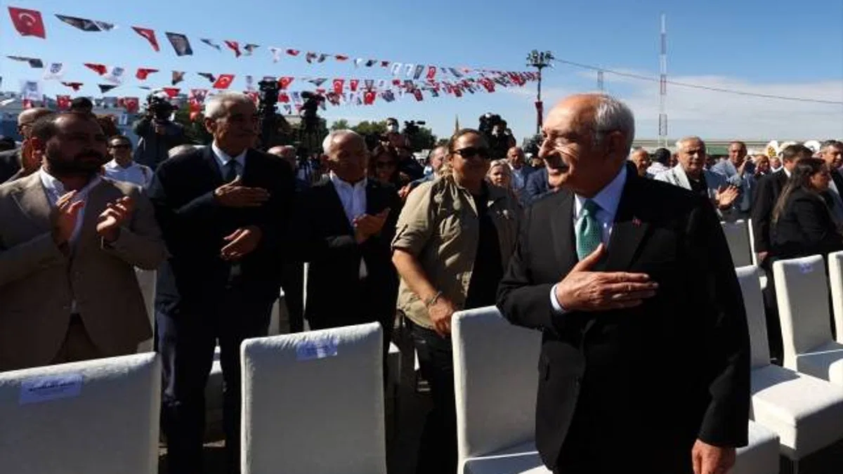 CHP Genel Başkanı Kılıçdaroğlu, yeni balık hali ve ilçeler terminali açılış töreninde konuştu: