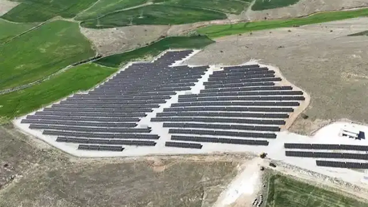 Selçuklu Bağrıkurt'ta GES üretimi başladı