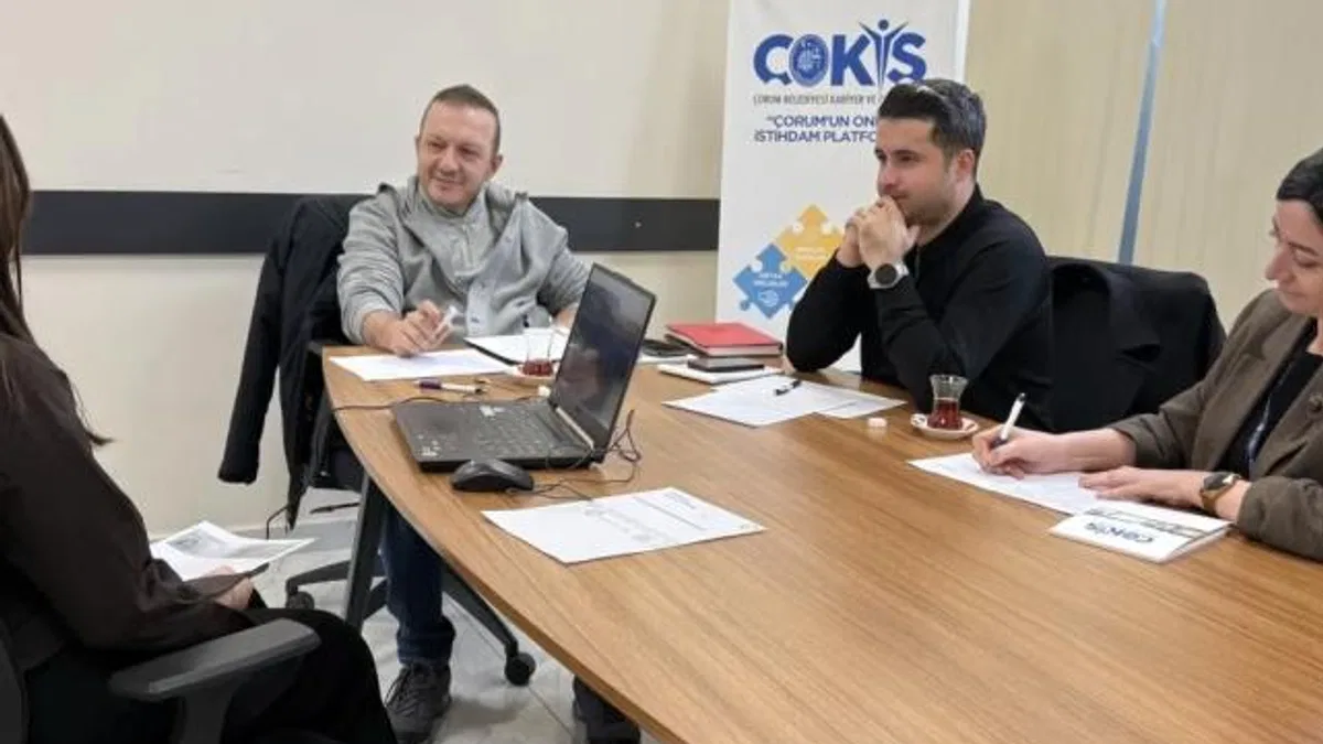 Çorum’da Eğitim ve Meslek Edindirme mülakatları başladı