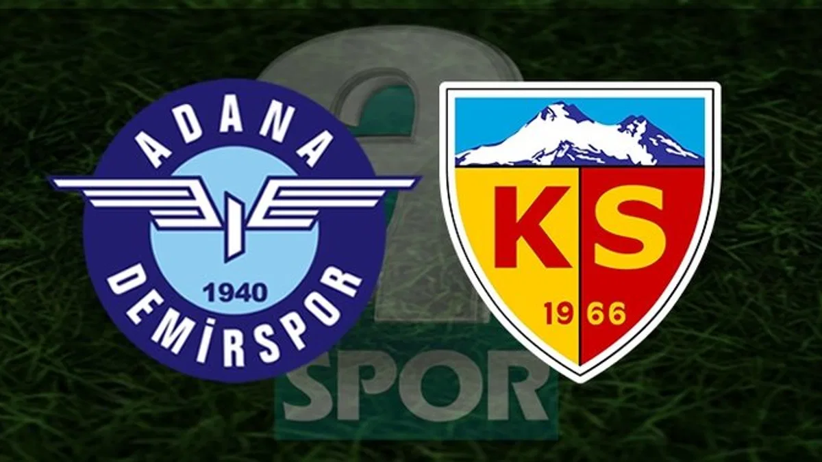 Adana Demirspor Kayserispor maçı CANLI İZLE (A. Demirspor-Kayserispor canlı anlatım)