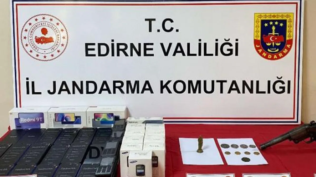 Keşan’da kaçakçılık operasyonu