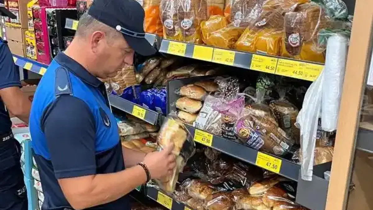 Mudanya Zabıtası'ndan marketlere denetim