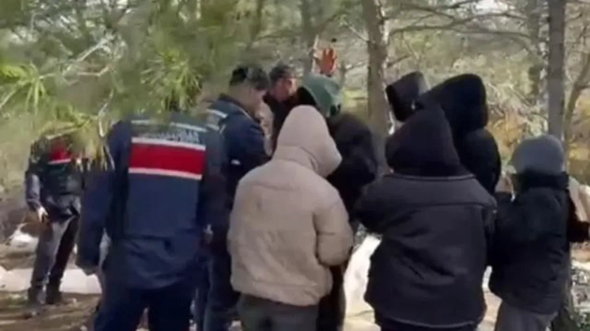 Jandarmadan kaçak göçmen operasyonu