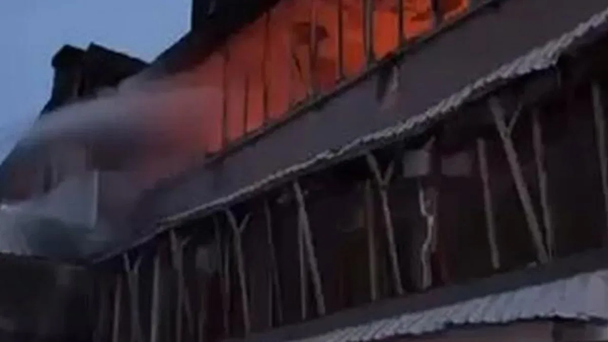 Uludağ'da kapalı otelde yangın! 2 ölü