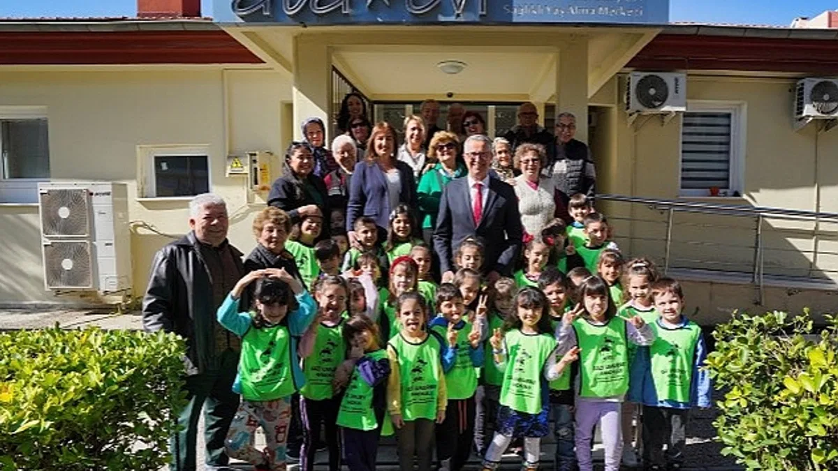 Ata Evi'nde fidanlar ile çınarlar buluştu