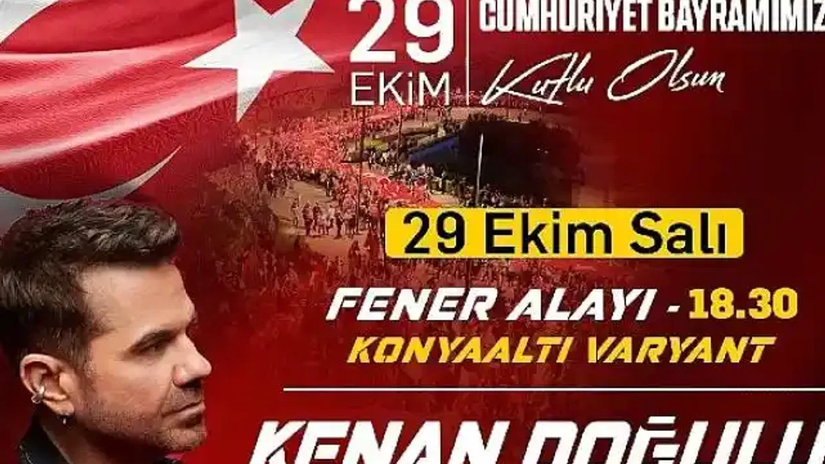 Antalya Büyükşehir Belediyesi'nden Cumhuriyet Bayramı konseri