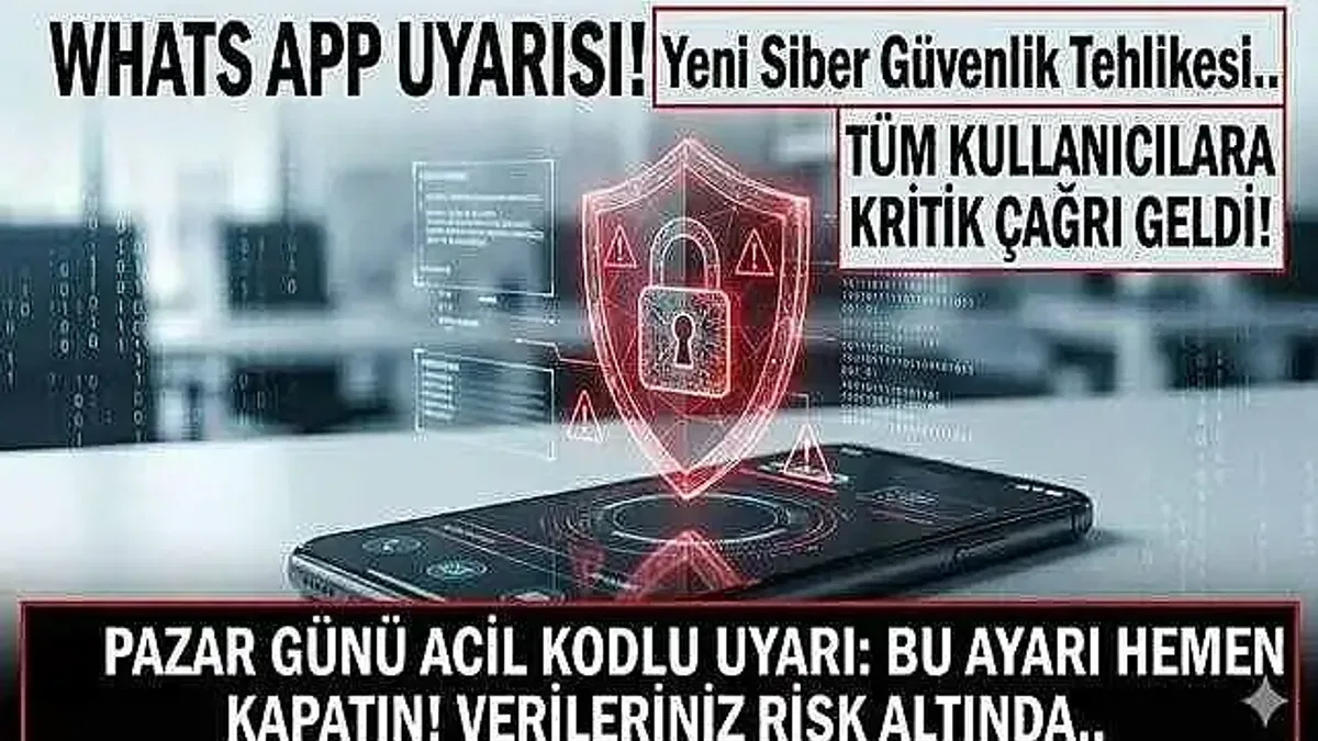 WhatsApp kullanıcılarına acil uyarı! Telefonunuzda bu ayarı hemen kapatın!