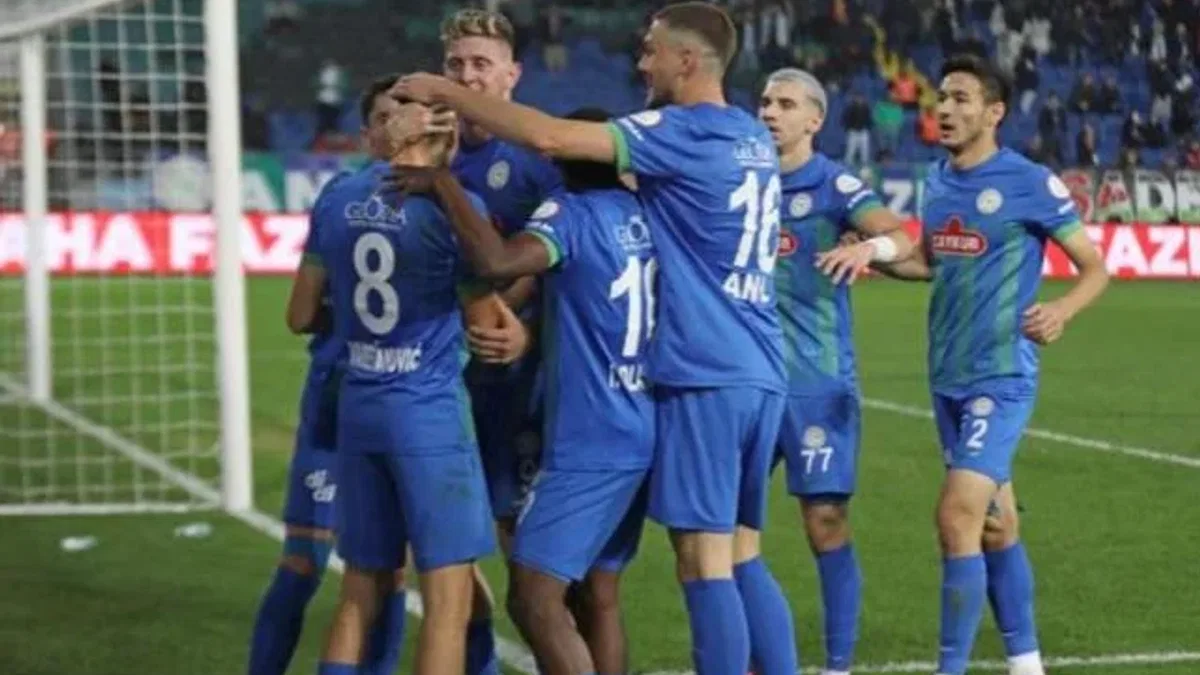 Çaykur Rizespor 5-1 Pendikspor (Maç Sonucu)