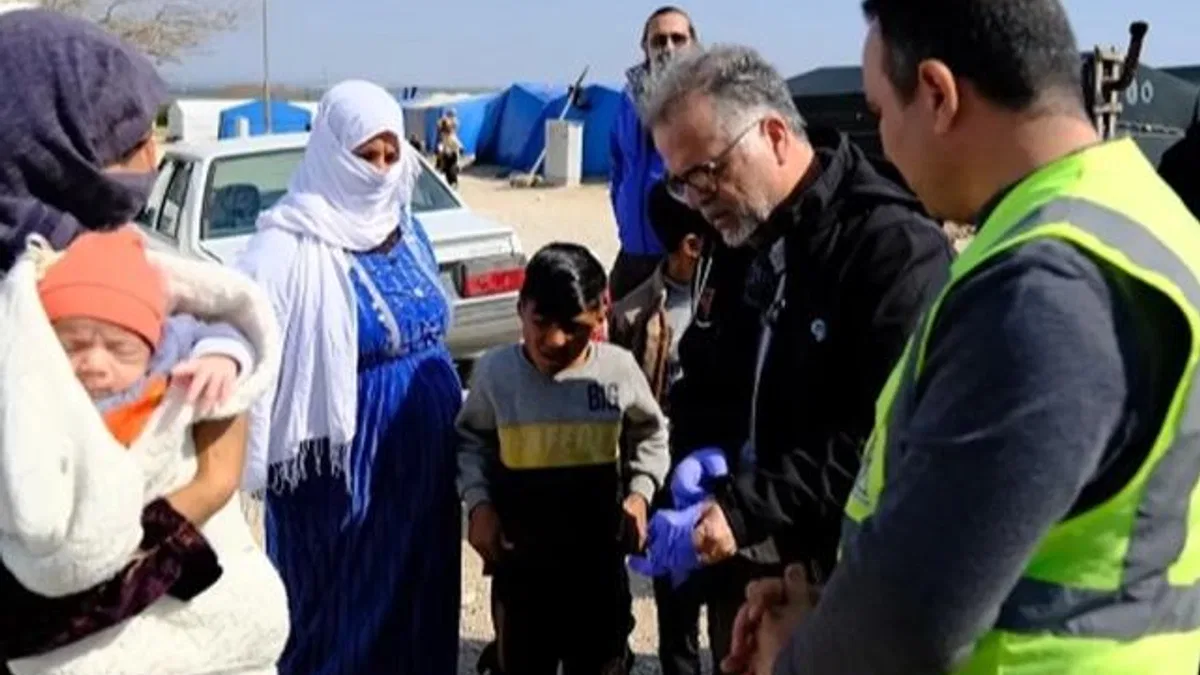 Adana Büyükşehir'den tarım işçilerine sağlık hizmeti