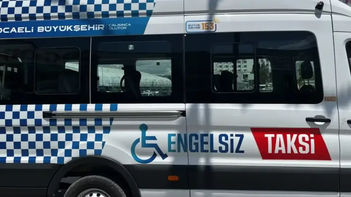 Kocaeli'nde 'Engelsiz Taksi' 6 ayda 13 bin kez yola çıktı
