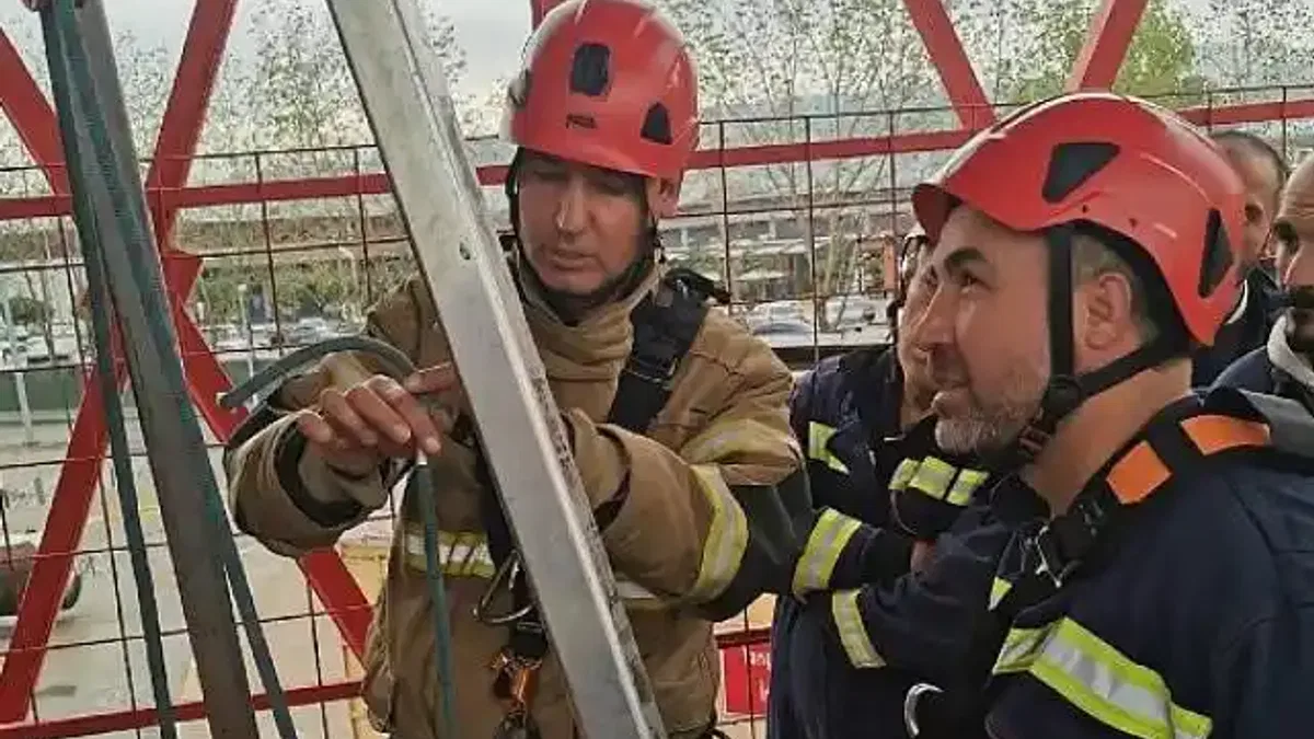 MİMAŞ personeline İtfaiyeden eğitim