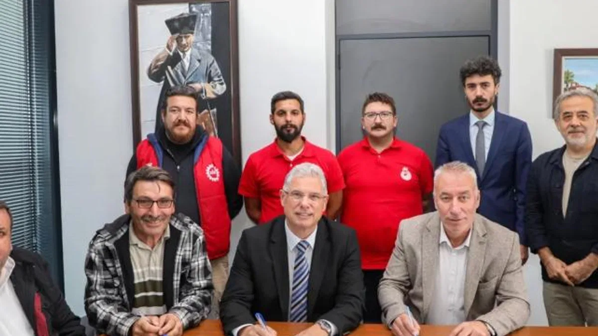 Bursa Mudanya Belediyesi'nde toplu zam sevinci