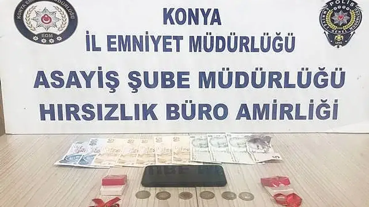 Denizli'de kapkaç yaptı, Konya'da yakalandı
