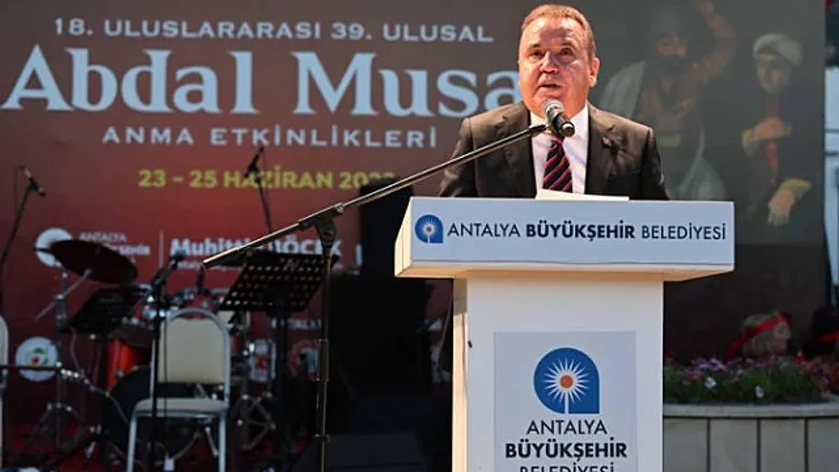 Abdal Musa Elmalı Tekke'de etkinliklerle anıldı