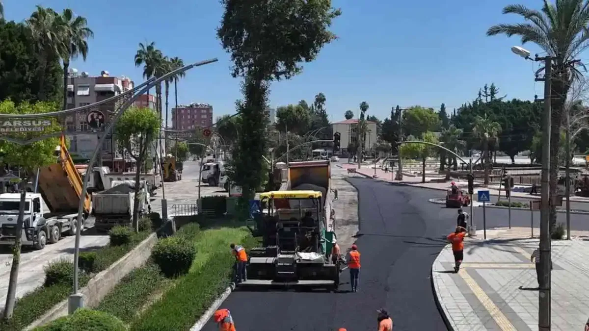 Mersin'de Tarsus trafiğine nefes aldıran kavşak düzenlemesi